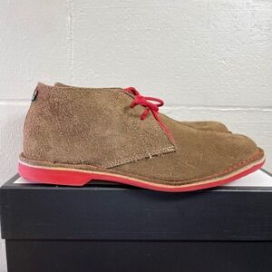 Veldskoen Heritage Pinotage Brown Suede Chukka Ankle Boots Men's 13 US